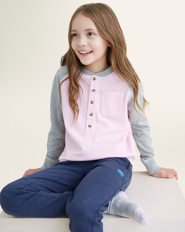 Chandail henley à col boutonné Jeux pour enfants