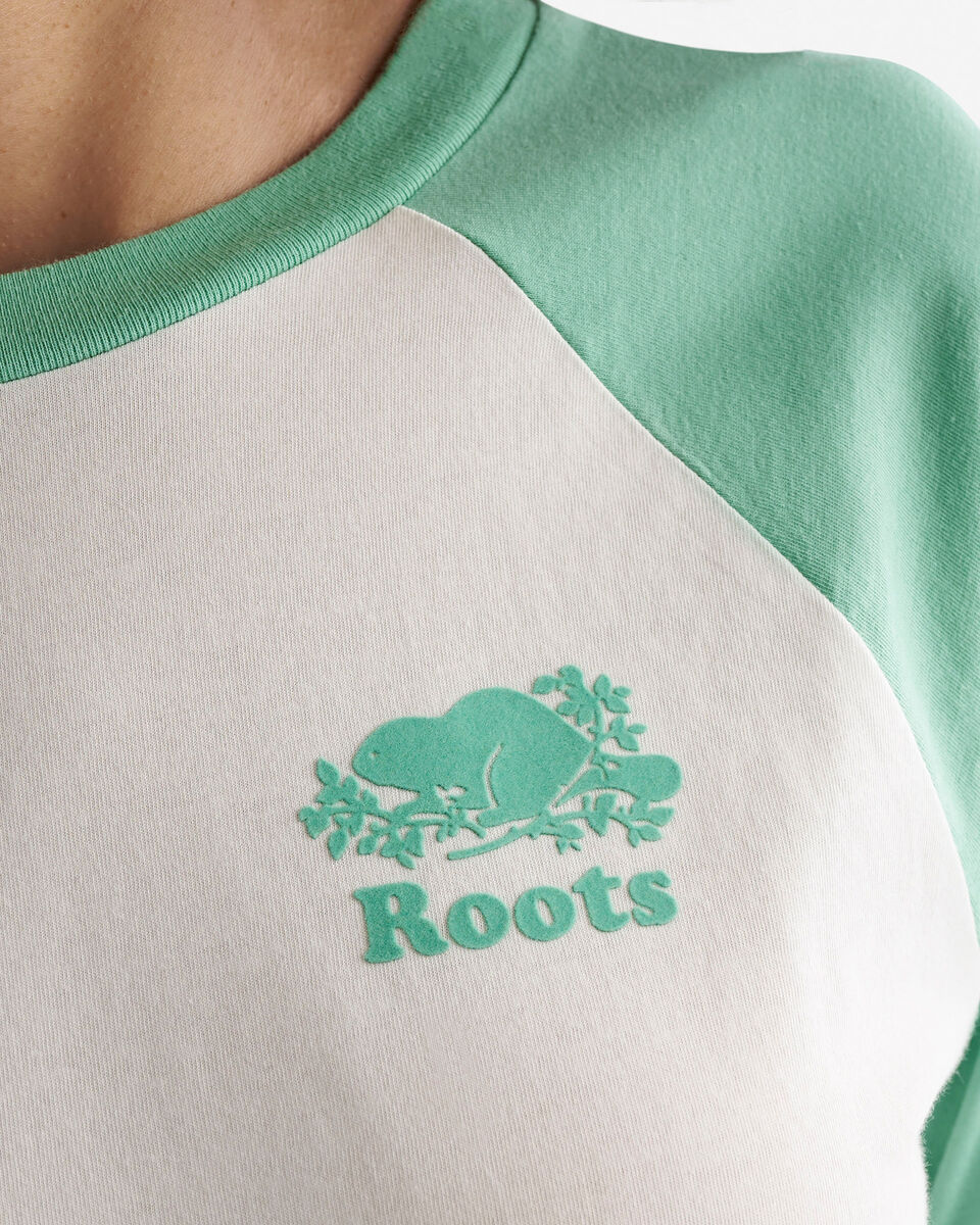 Womens Organic Cooper Baseball T-shirt