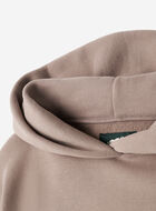 Chandail &agrave; capuchon en molleton nuage