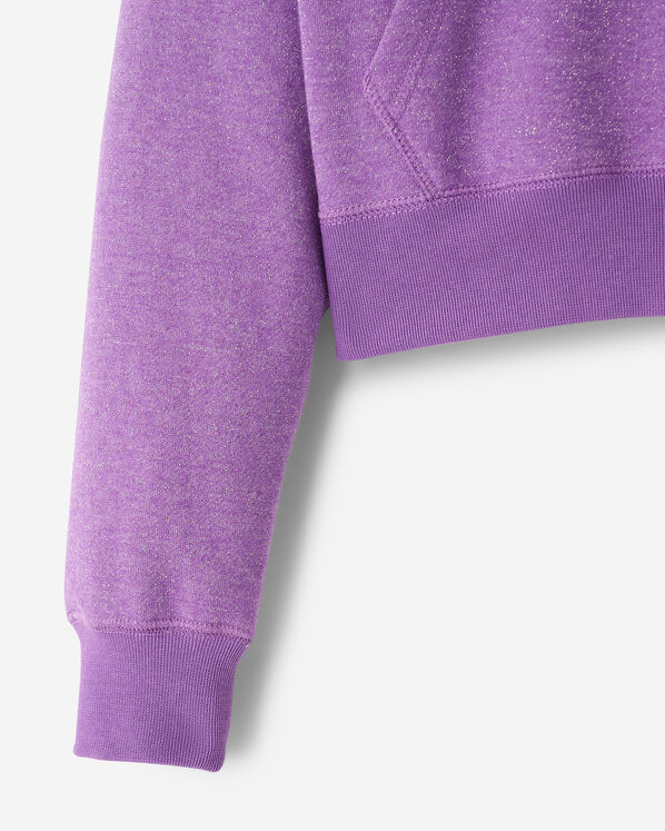 Girls Cooper Sparkle Cropped Hoodie