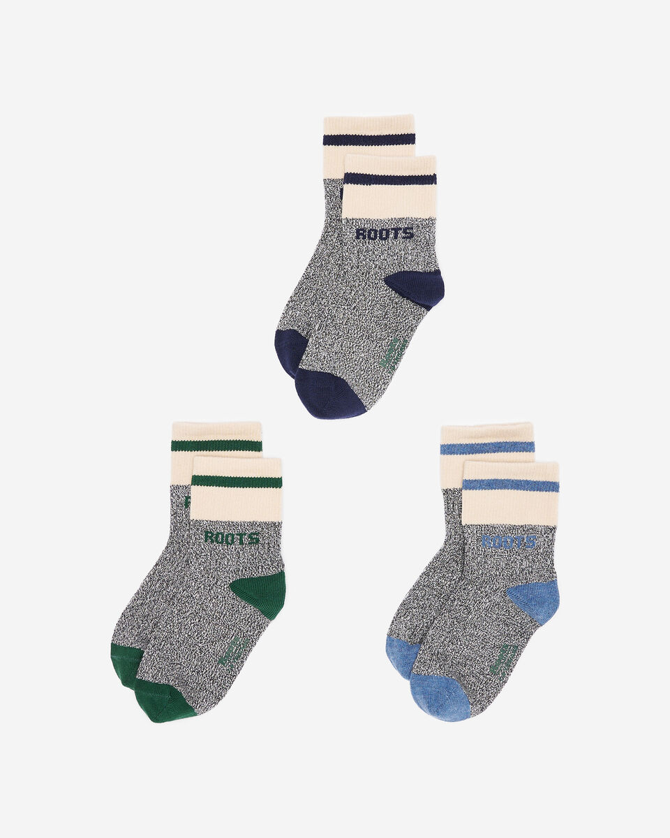 Kids Cabin Ankle Sock 3 Pack