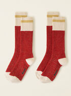 Adult 50th Cabin Sparkle Sock 2 Pack