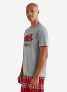 T-shirt Cooper à carreaux pour hommes
