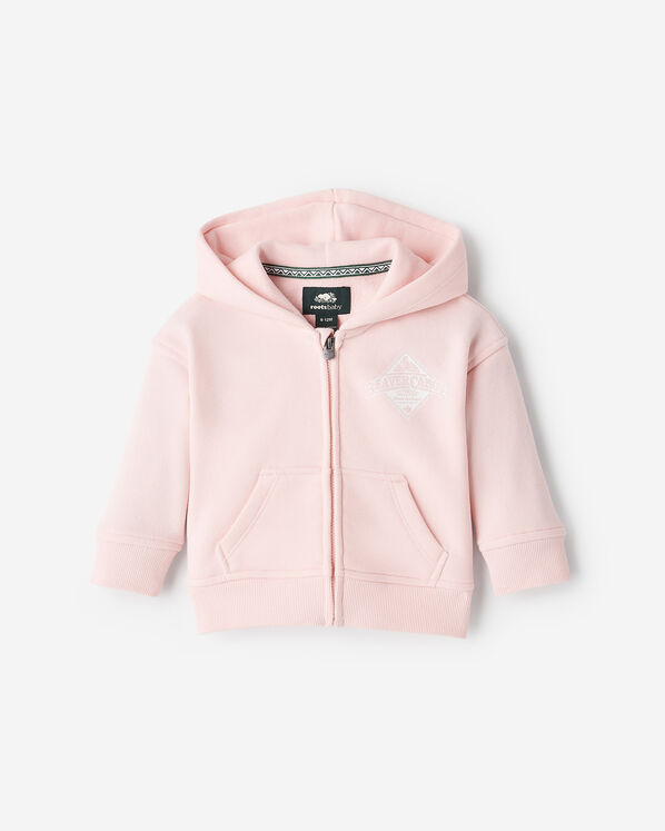 Baby Beaver Canoe Relaxed Full Zip Hoodie