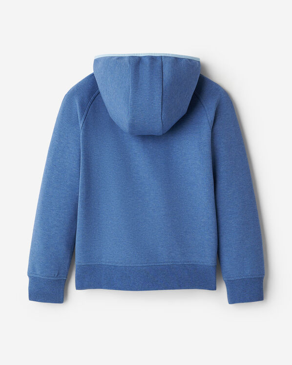 Chandail &agrave; capuchon et glissi&egrave;re en tissu interlock Recover pour enfants