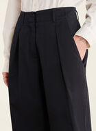 Pantalon à plis