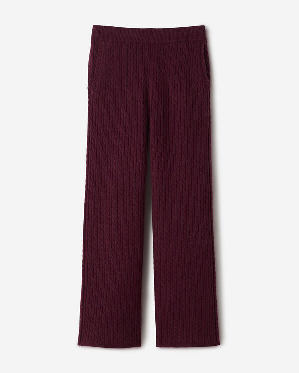Pantalon &agrave; torsades Bowen