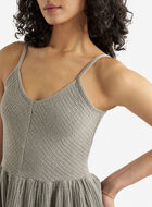 Robe nid-d&rsquo;abeilles en gaze de coton Isla