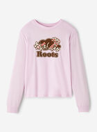 Womens Festive Cooper Long Sleeve T-Shirt