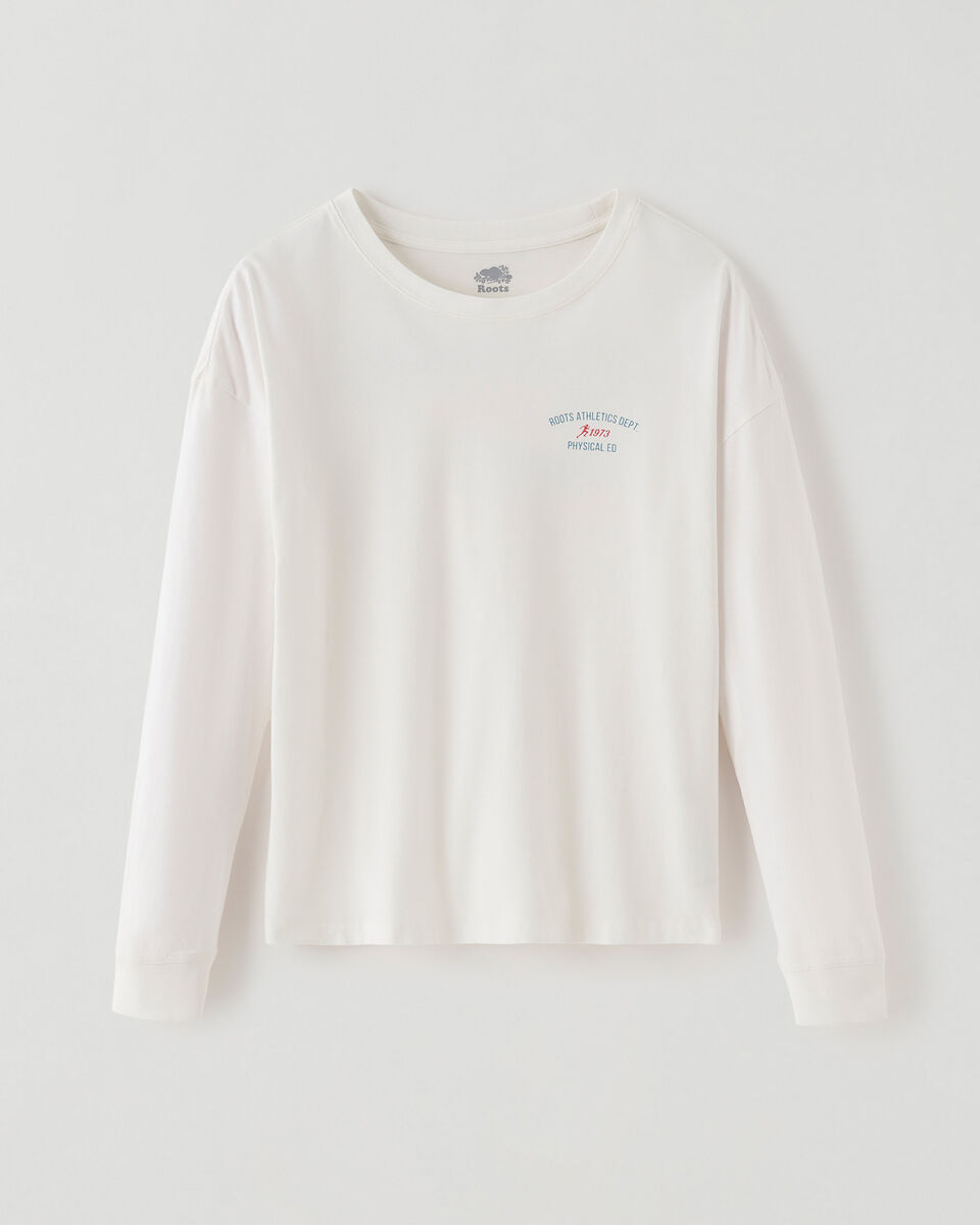 Womens Athletics Club Long sleeve  T-Shirt