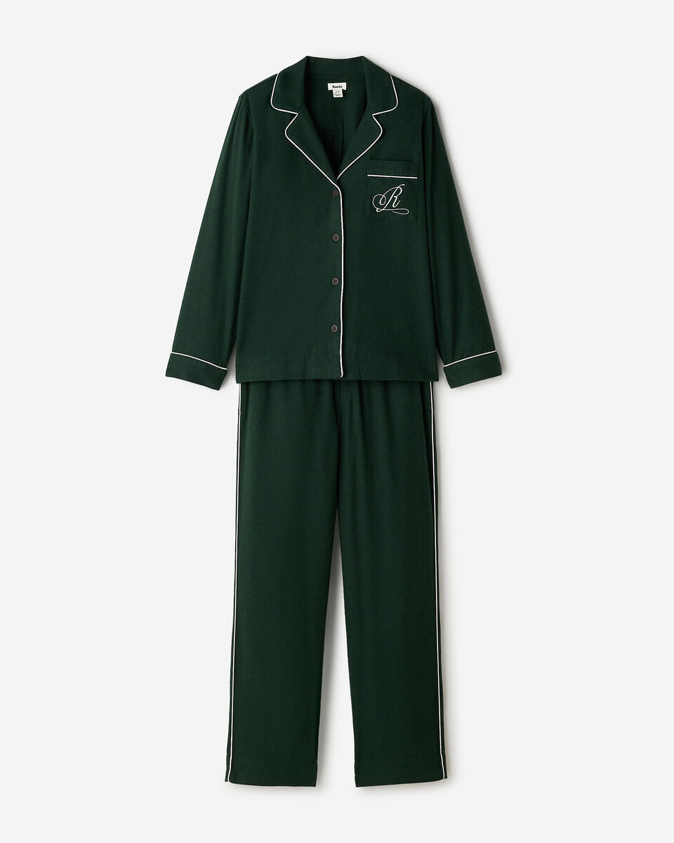 Womens Roots Signature Pajama Set