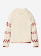Kids Cabin Striped Quarter Zip Sweater