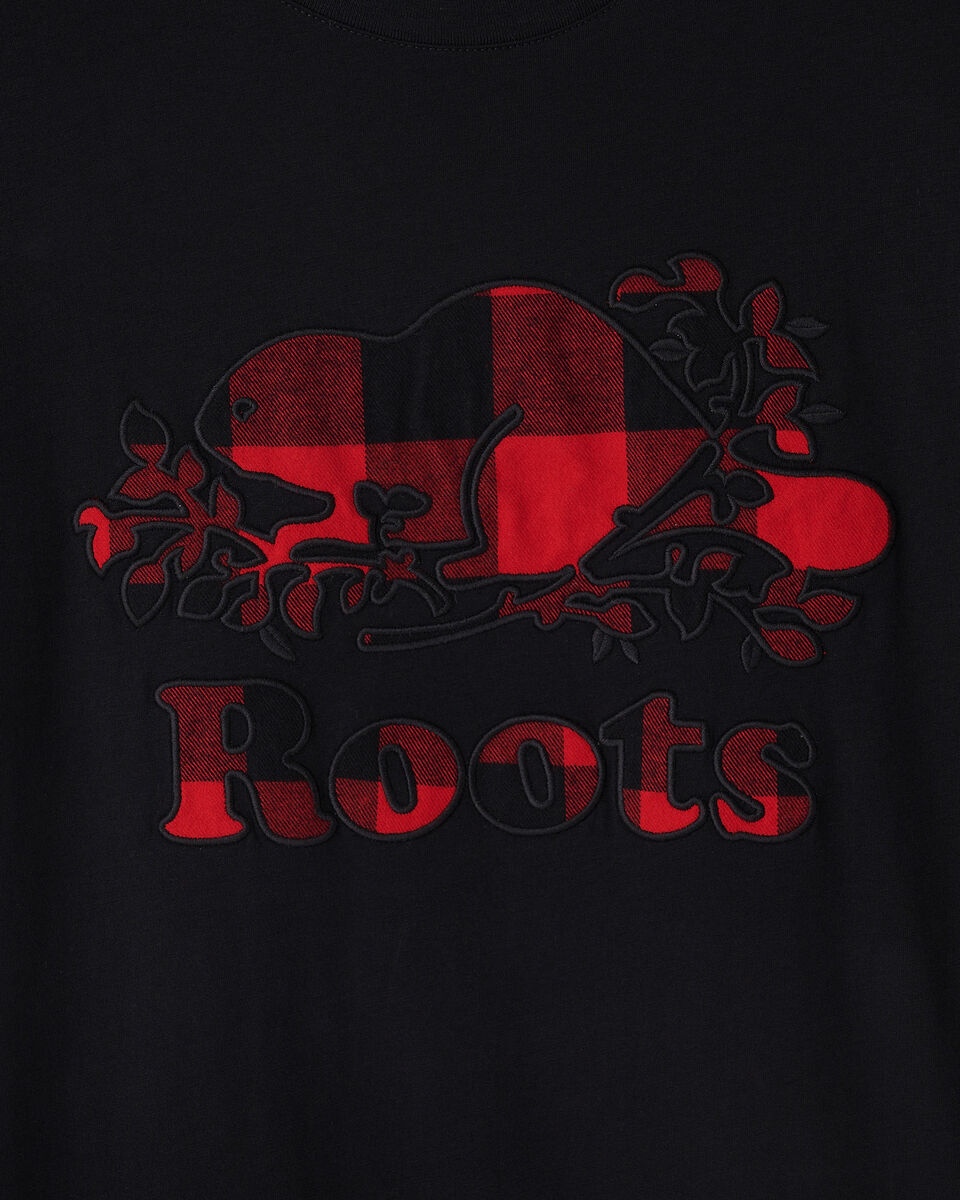 T-shirt Cooper à carreaux pour hommes