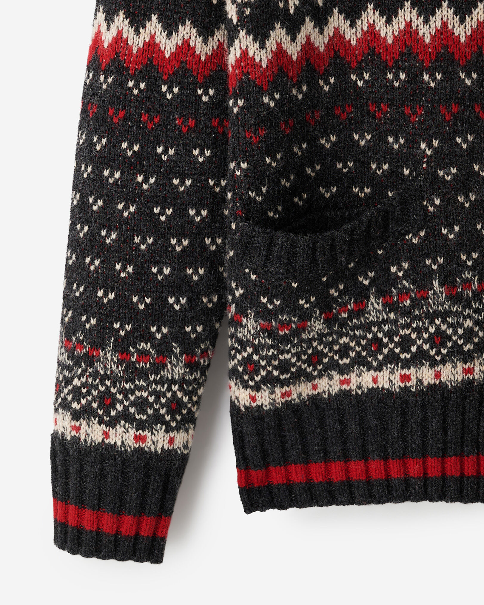 Cabin Shawl Fair Isle Cardigan