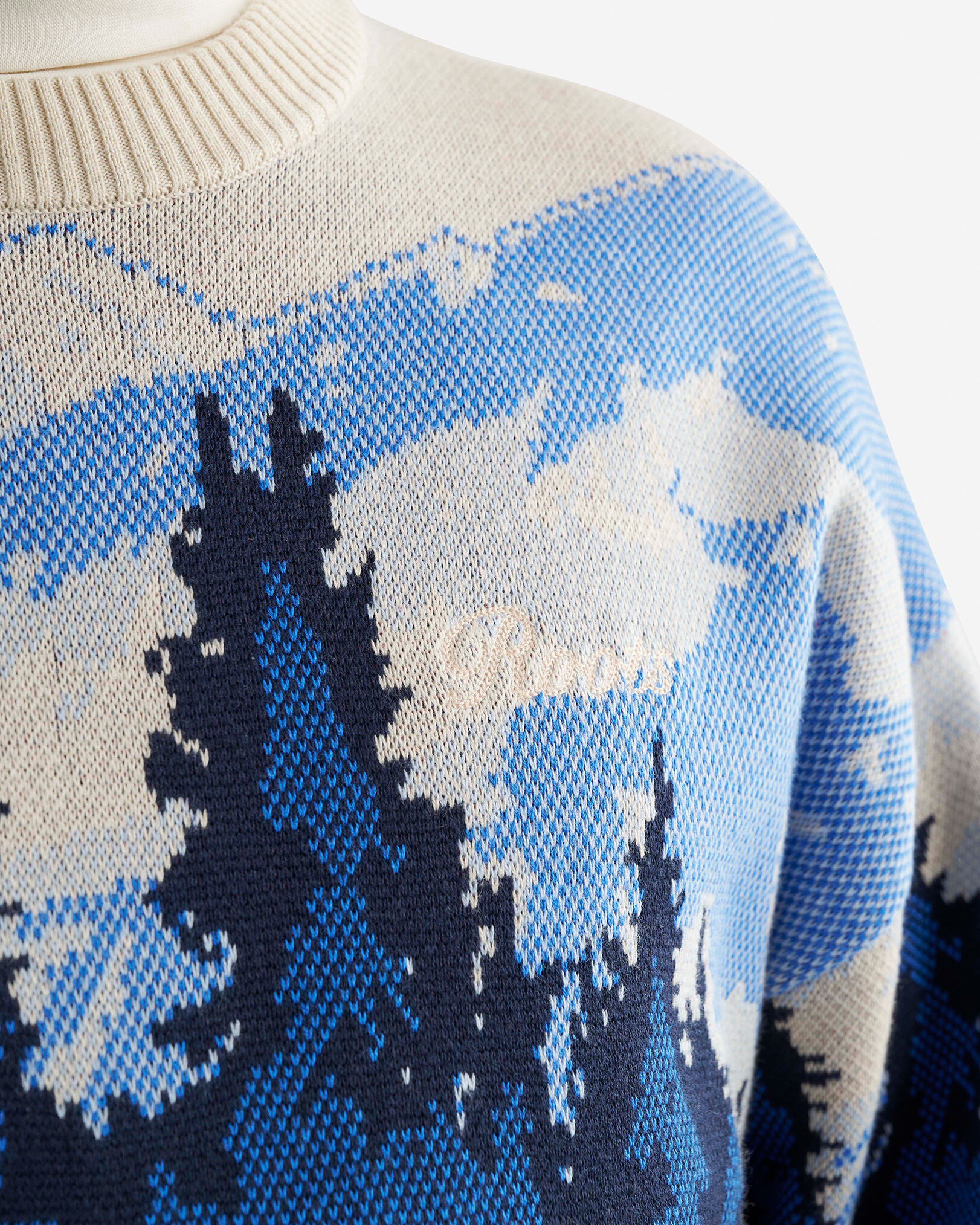Landscape Intarsia Sweater