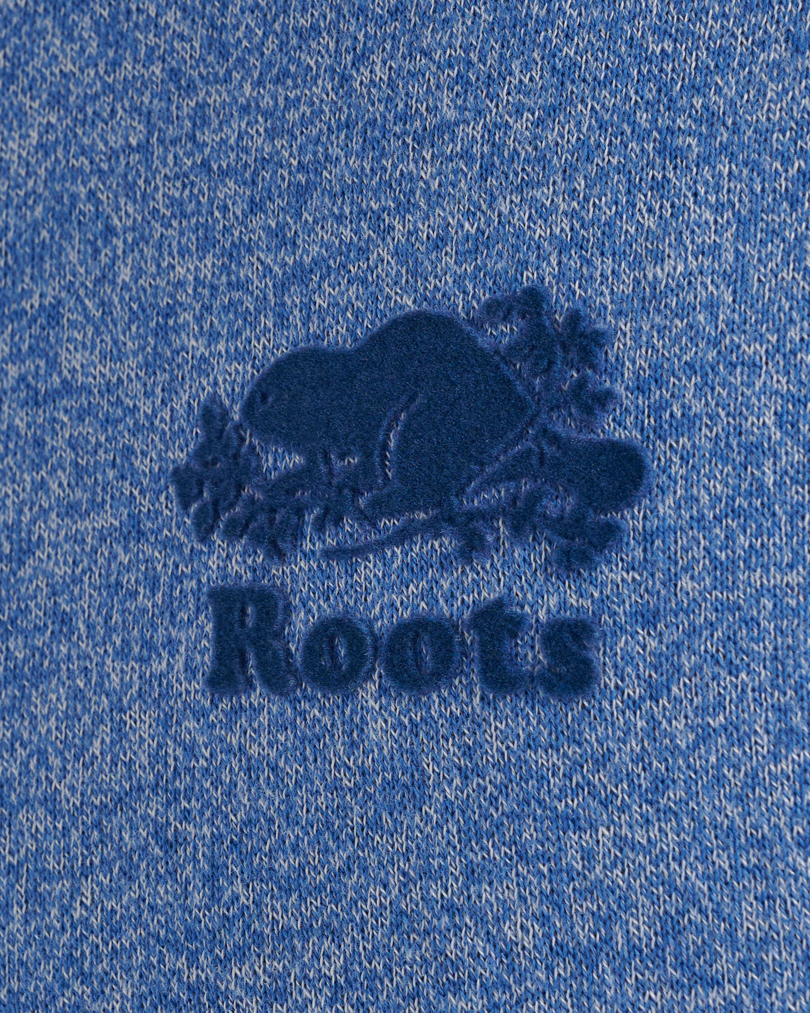 T-shirt poivré en coton bio pour hommes