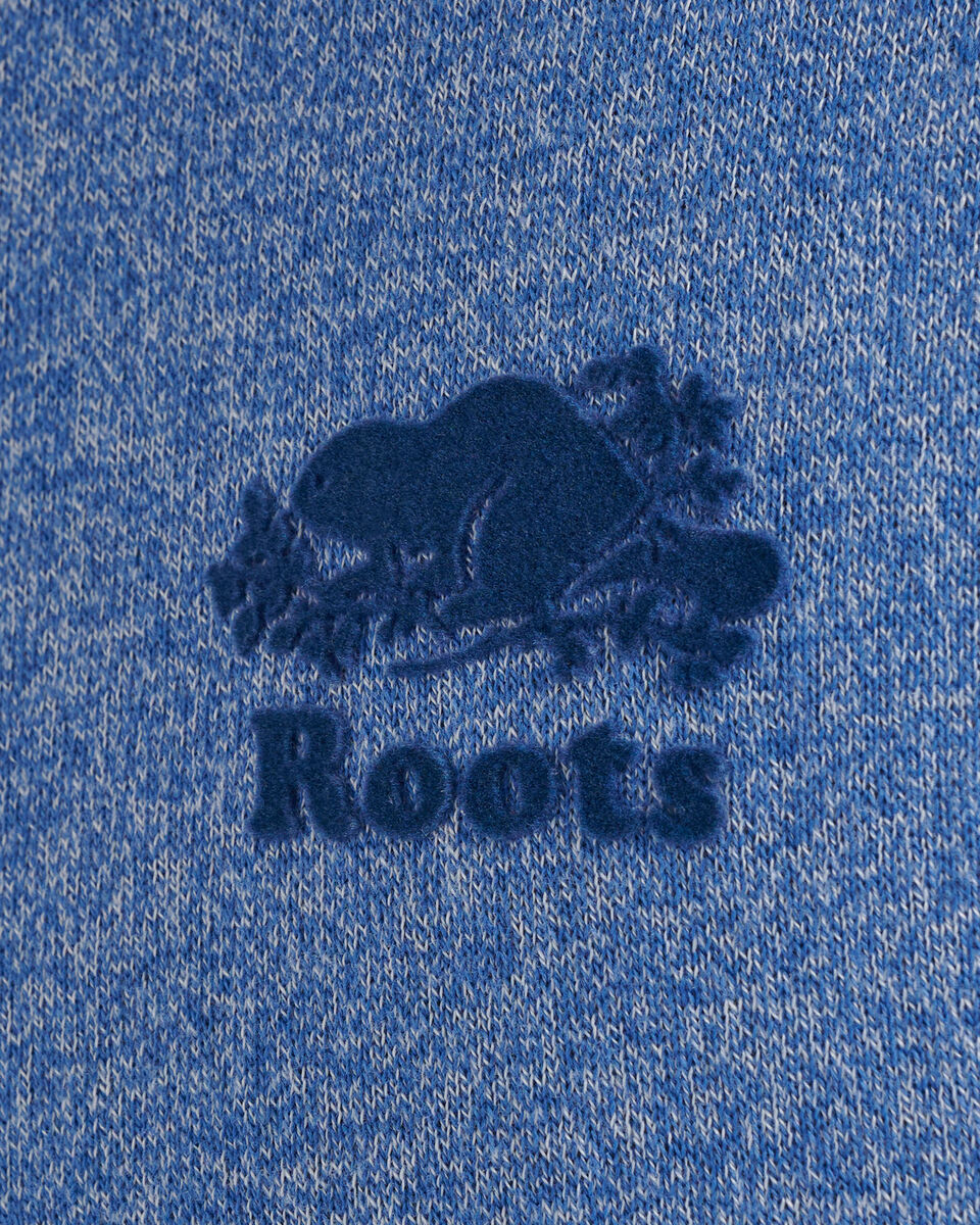 T-shirt poivré en coton bio pour hommes