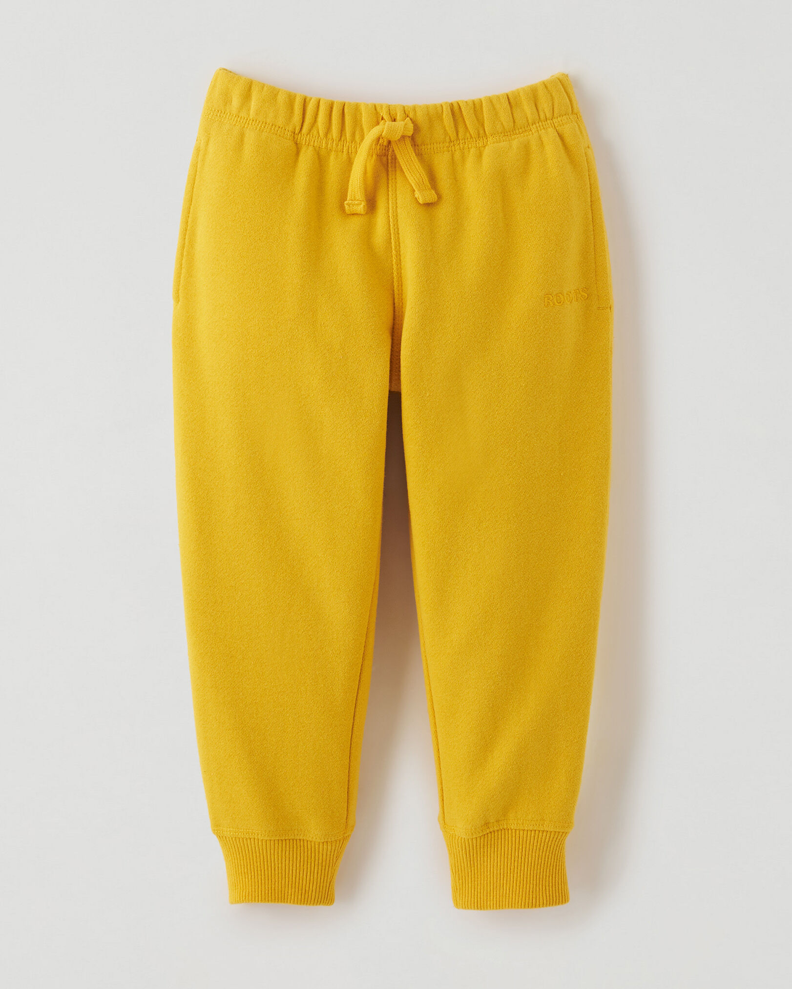 Kids yellow sweatpants top