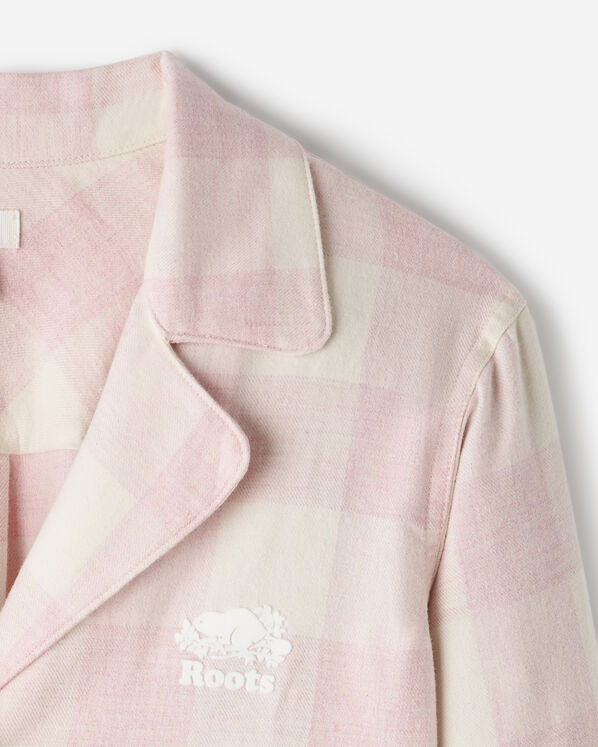 Womens Park Plaid Pajama Set