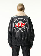 Blouson aviateur Roots X Mr. Saturday