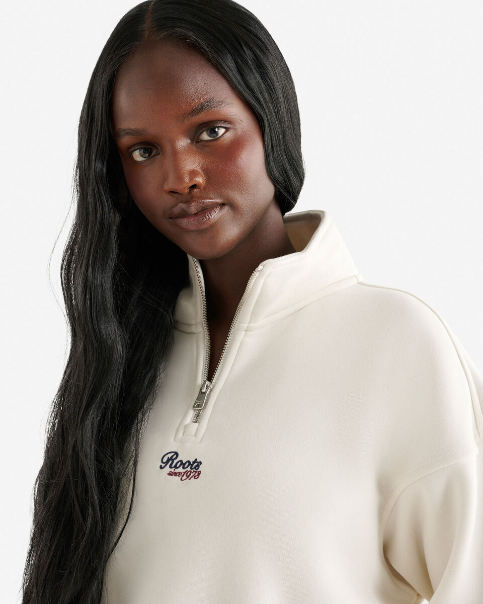 Chandail à demi-glissière Signature Roots