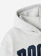 Kids Plaid Applique Hoodie