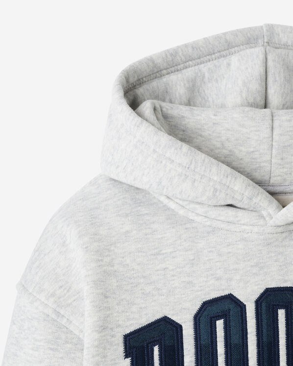 Kids Plaid Applique Hoodie