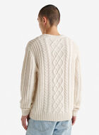 Lodge Cabled Crew Sweater
