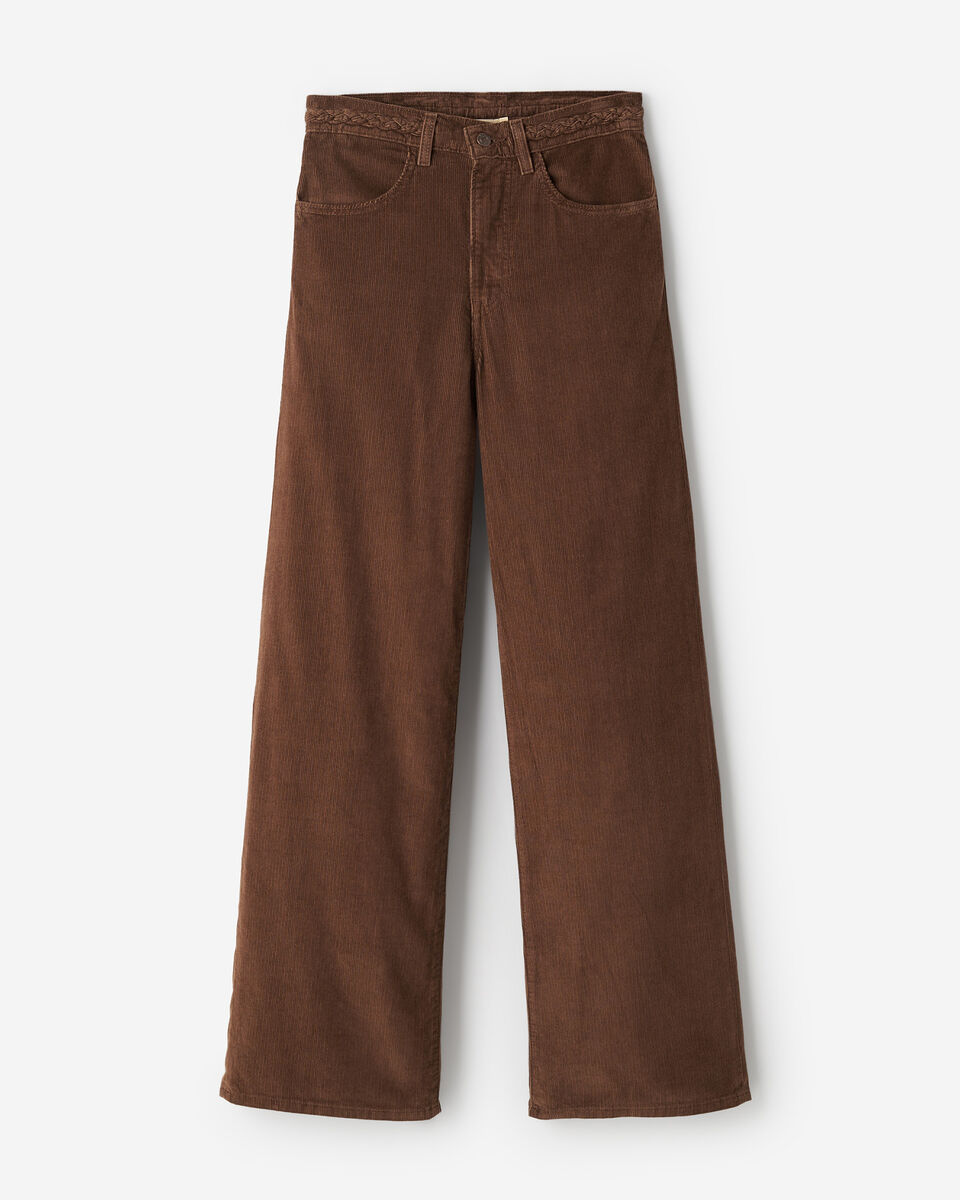 Jean à jambe large et taille haute tressée Levi's pour femme 
