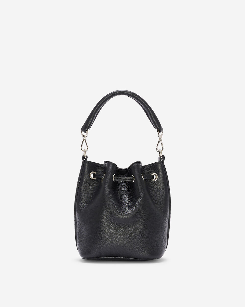 Mini sac seau 2.0 en cuir Cervino