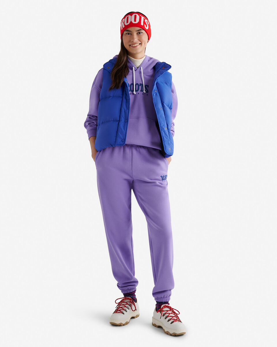 Pantalon en molleton rétro