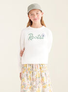 Kids Floral Crew Sweatshirt