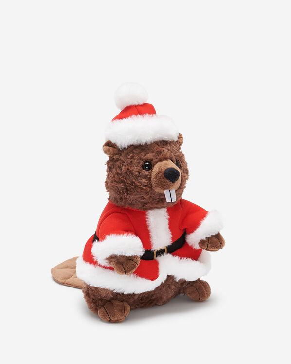 Santa Beaver Stuffie