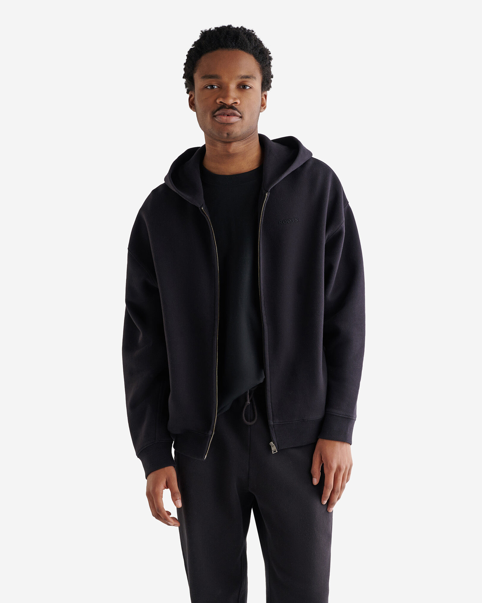 One Zip Hoodie Gender Free Unisex Sweatshirts and Hoodies Roots