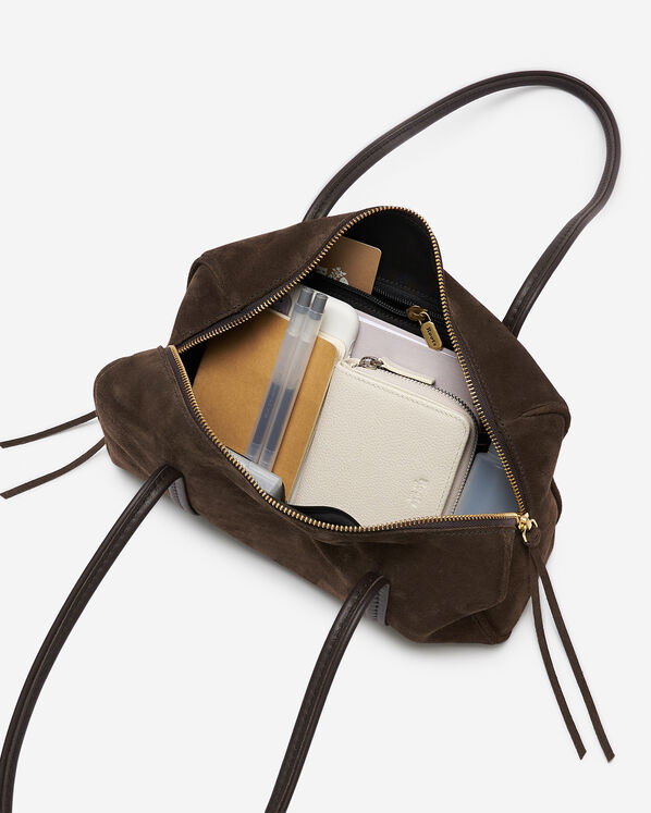 Margo Satchel Suede