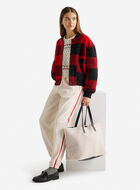 Shearling Carryall Tote
