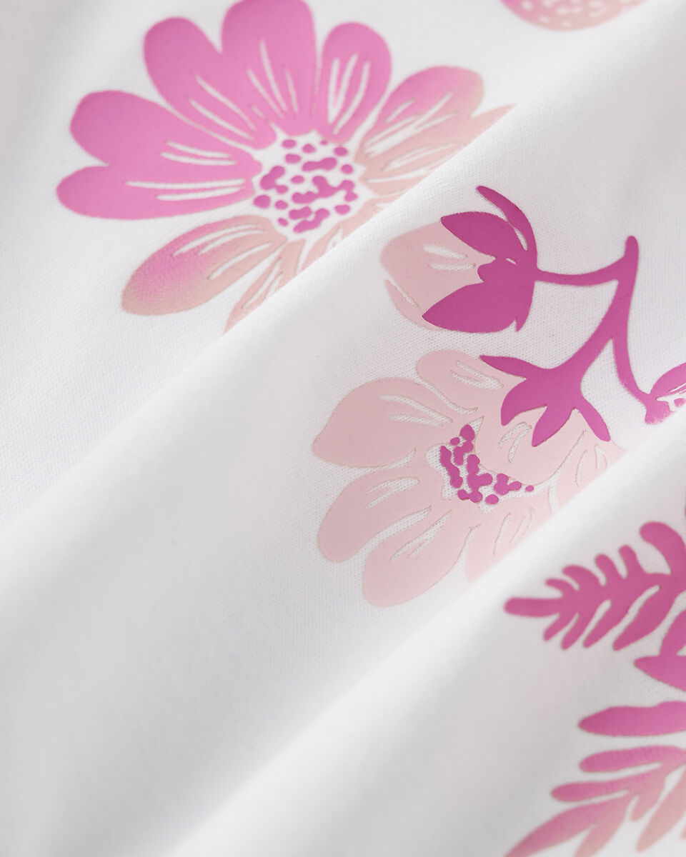 T-shirt &agrave; motif floral Olivia pour filles