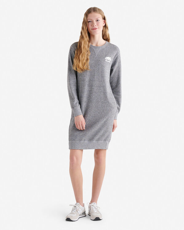 Organic Cooper Long Sleeve Sweat Dress