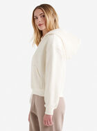 Chandail &agrave; capuchon en molleton nuage