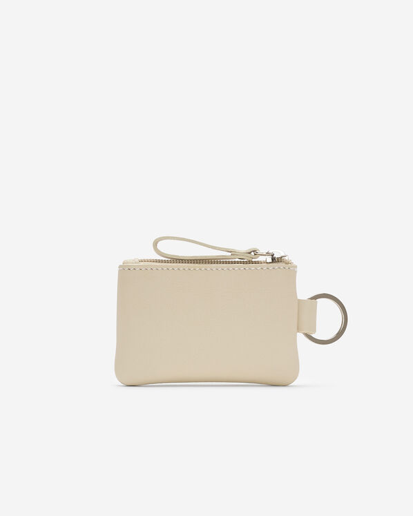 Pochette à glissière en cuir Cloud