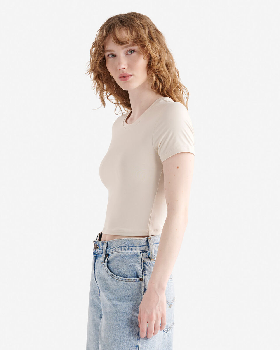 Renew Knit Crop T-Shirt