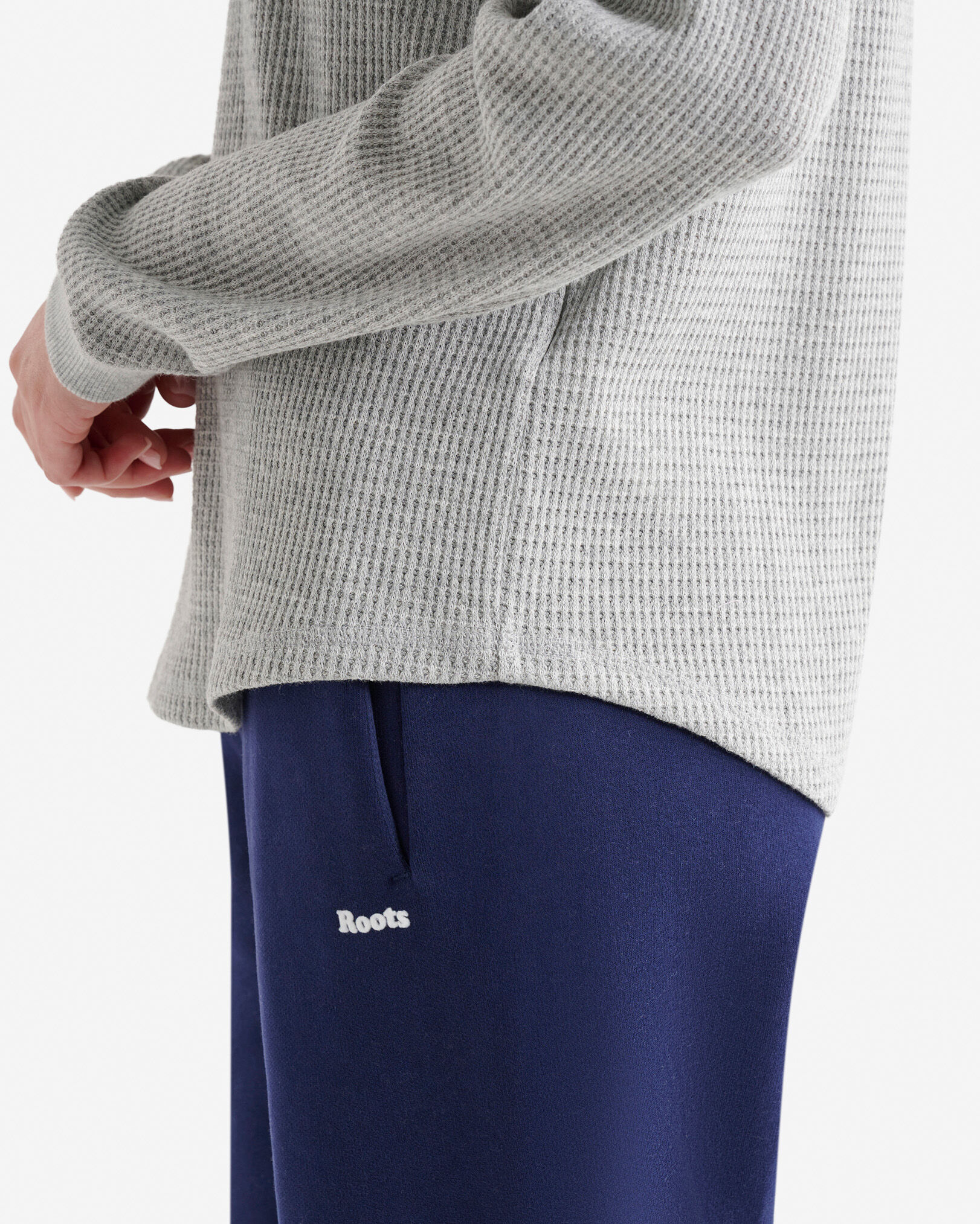 Waffle Long Sleeve Top