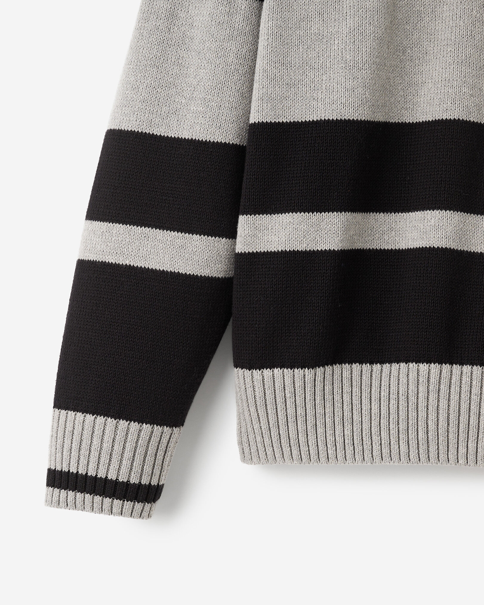 Cabin Relaxed Striped Crew Sweater