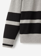 Cabin Relaxed Striped Crew Sweater