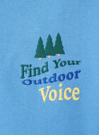 Kids Nature Club Graphic Crew Sweatshirt