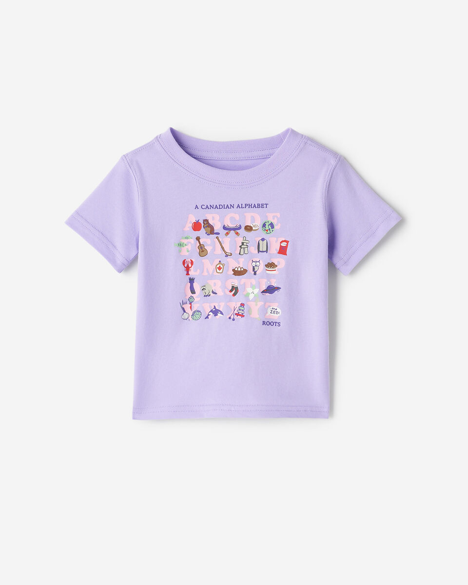 T-shirt ABC du Canada pour b&eacute;b&eacute;s