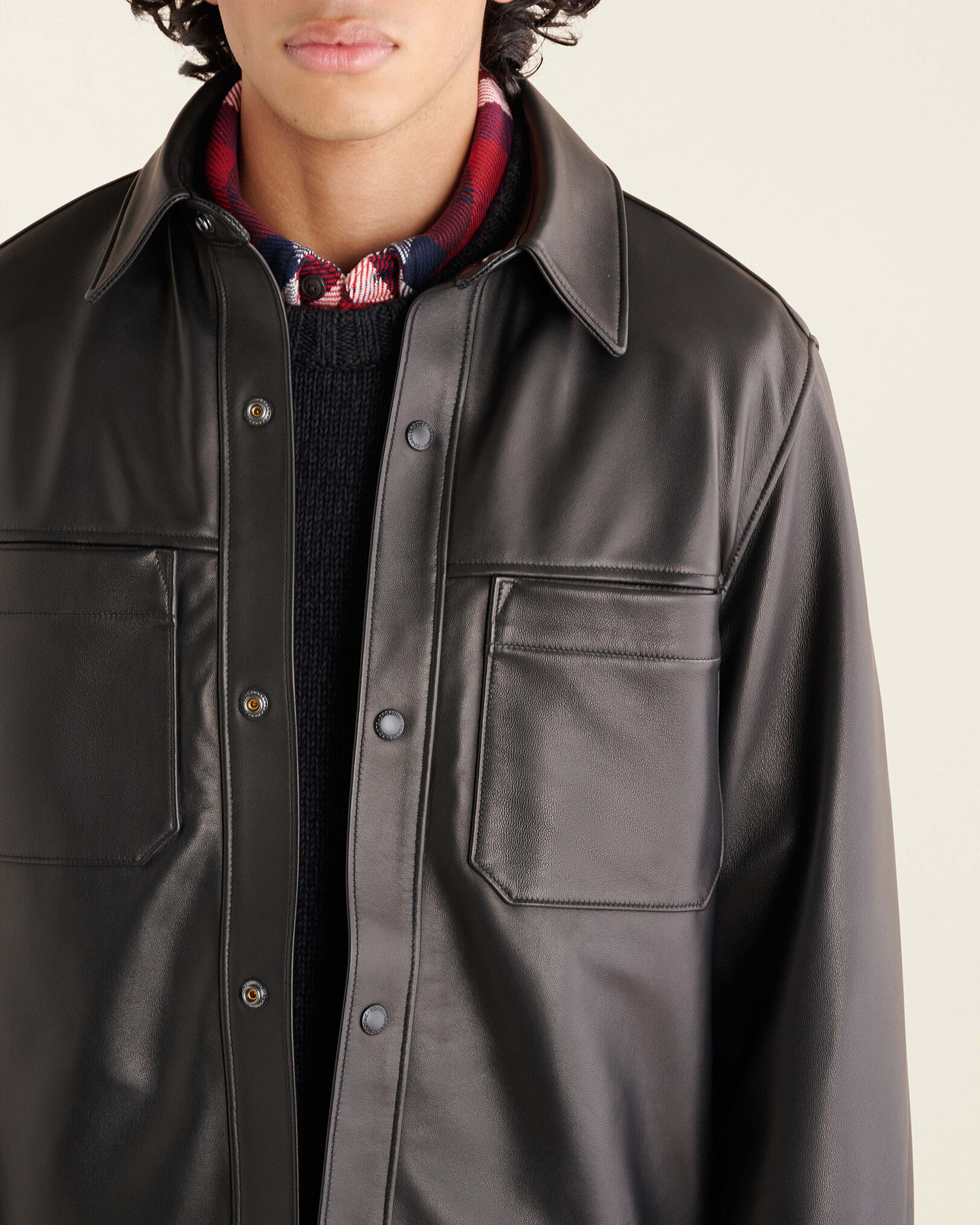 Chemise en cuir Encore