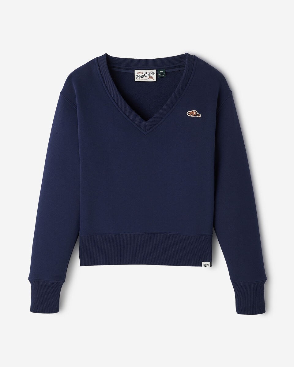 Beavermark V-Neck Top