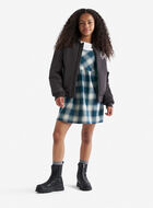 Girls Plaid Slip Dress