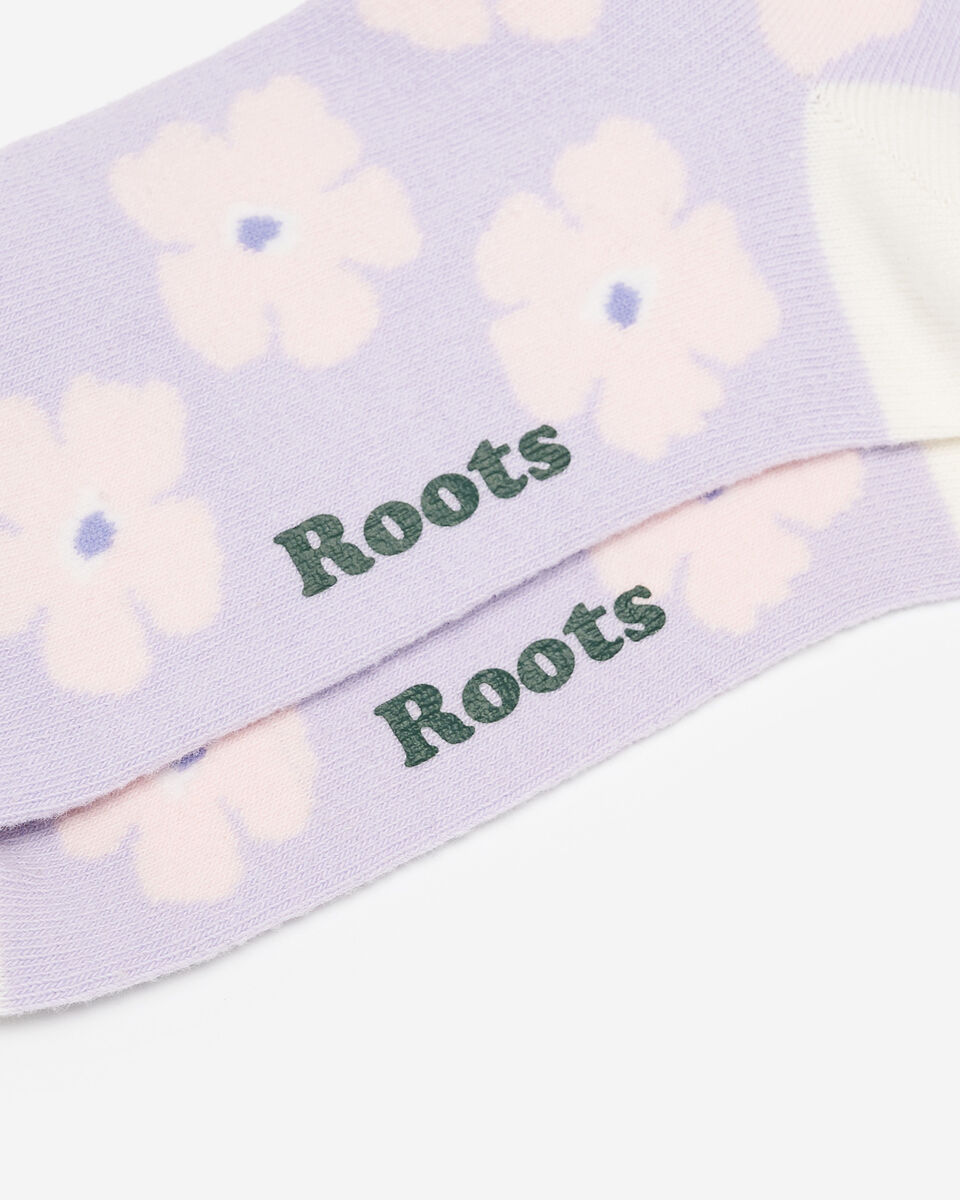 Adult Petal Plush Crew Sock